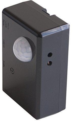 SPI-BOX Raspberry Pi 3 B+ & Raspberry Pi 2 PIR Motion Activated Security Camera Starter Kit (Black Starter Kit)