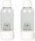 DrinkMate Soda Maker Carbonation Bottles (2 Pack) (0.5L, White)