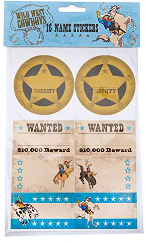 Neviti Wild West Cowboys Sticker