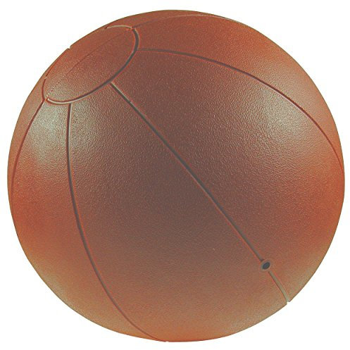 Sport-Tec TOGU Medizinball Fitnessball Gewichtsball Rehaball aus Ruton 28 cm, 2 kg, BRAUN
