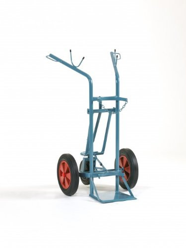 NIES Modellserie F3 Flaschenwagen für 1x 50 l, Variante:Grundausführung + Vollgummireifen