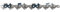 CATENA MOTOSEGA OREGON 72 MAGLIE - PASSO 3/8 - SPESSORE 1.5 MM - 73DX072E