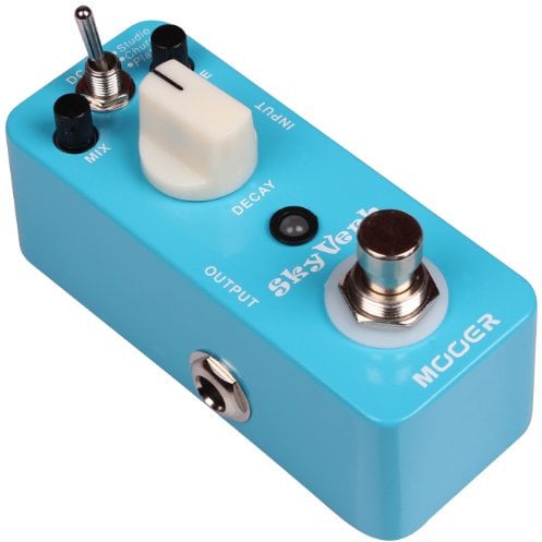Mooer SkyVerb 32-Bit Digital Reverb Pedal with 3 Modes:Studio, Church, Plate