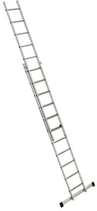 Euroline Alu-Schiebeleiter 2-teilig Nr. 202-2 x 11