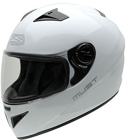 NZI Must, Motorradhelm, Weiß, 58-59