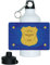 Eurofoto Trinkflasche mit Namen Emil und schönem Officer-Motiv mit Marke und Sternen für Jungs