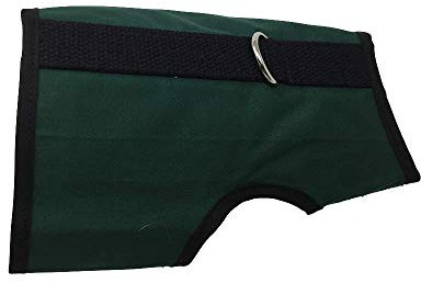 Kitty Holster Katzengeschirr, sicher und bequem, ultrastarker Klettverschluss, weiche, atmungsaktive Baumwolle, Grün, Größe XS
