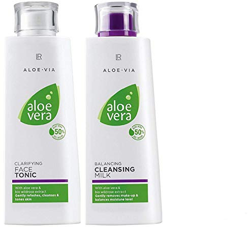 LR ALOE VIA Aloe Vera Gesichtsreinigungsset (Reinigungsmilch & Gesichtswasser)