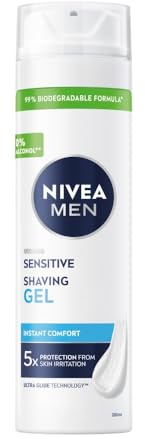 Nivea Men Sensitive Shaving Gel, 200ml