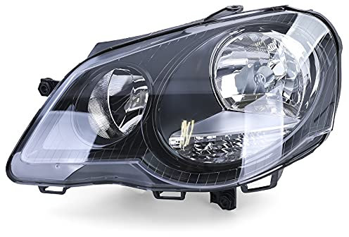 GTI Cup Scheinwerfer schwarz links für VW Polo 9N3 05-09