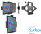 Brodit 539644 Tablet – Soporte para Microsoft Surface Pro 3