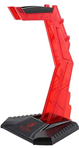 Andoer Sades Gaming Kopfhörerständer Kopfhörerhalter Professionelle Display Rack Headset aufhängehalterung rot für Sony AKG Sennheiser Logitech kotion jede andere Headsets rot