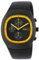 Alessi - AL21011 - Montre Mixte - Automatique - Chronographe - Bracelet Plastique Argent Noir