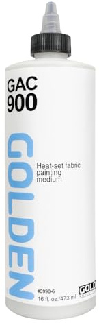 Golden Acrylic Mediums and Varnishes GAC 900 Fabric Painting Medium 473ml