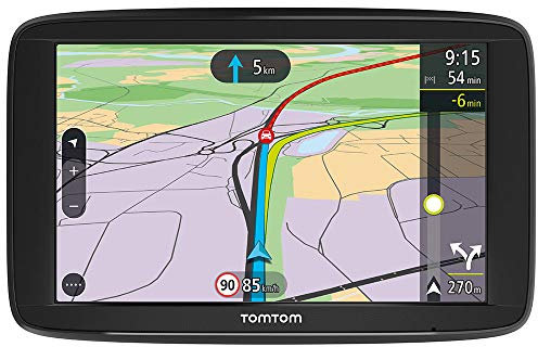 TomTom GPS Voiture VIA 62 - 6 Pouces, Cartographie Europe 49, Trafic Via Smartphone, Appel Mains-Libres VERSION FR