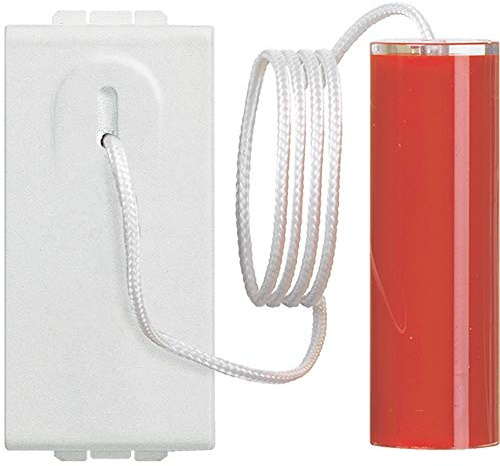 BTICINO N4033 - LIGHT - PULSANTE 1P NO 10A A TIRANTE