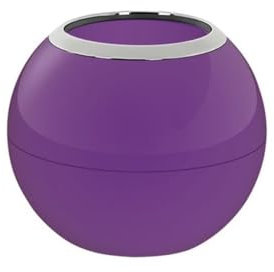 Spirella Accesorio SOBREMESA Bowl-Shiny Vaso Purple 1217250, Morado, 8.5cmx10.5cm