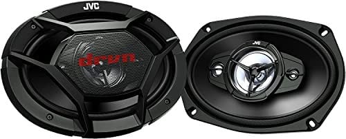 JVC CS-DR6940 Speakers coassiale a 4 vie 15 x 23cm (6' x 9'), 550 W/Potenza RMS 90 W, risposta in frequenza: 56-21.000 Hz, Livello di pressione sonora: 86 dB/W.m, Profondità di montaggio: 79 mm, Nero