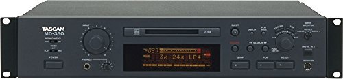 Tascam MD-350 lettore CD Portable CD player Nero