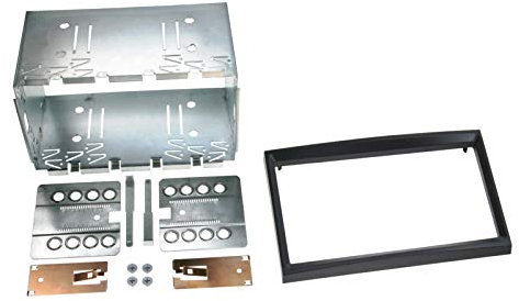 ACV Electronic Façade d'autoradio double DIN pour Peugeot 207 à partir de 2006, 207CC à partir de 2007, 307 à partir de 2001 Noir