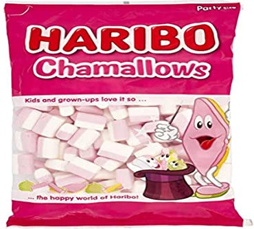 Haribo Chamallows Speckies, Caramelle Marshmallow, Senza Glutine, Ideali Per Feste E Dolci Momenti Di Relax - 1kg