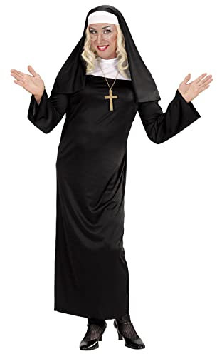 W WIDMANN MILANO Party Fashion - Kostüm Nonne, Klosterfrau, Geistliche, Kirchen Kostüm, Karneval