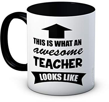 This is What an Awesome Teacher Looks Like - Taza De Café De Cerámica