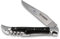 Laguiole en Aubrac Taschenmesser L0311BUIS 11 cm, Korkenzieher, Backen glänzend, Griff Büffelhorn
