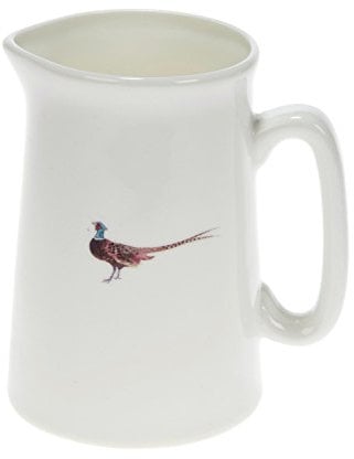 Sophie Allport - Pheasant Jug, Fine Bone China, Gift Box, Dishwasher Safe, Sauce, Milk or Cream Jug (Small, 300ml)