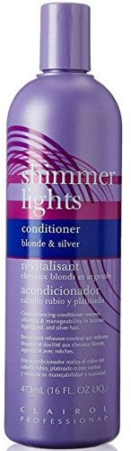 Clairol Schimmern Lichter Haarspülung - Blonde und Silber 473 ml (Pack of 2)