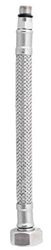 30cm Flexi Flexible Kitchen Basin MonoBloc Tap Connector Hose Pipe M12 x 3/8 BSP