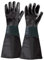 Fervi Paar Sandstrahlhandschuhe, Schwarz, 450 mm, 140 mm, 230 mm, 2 Unità (Confezione da 1)