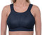 Womens High Impact Sports Bra Non Wired Plus Size Sports Bra Large Bosom Bra 42 G Black