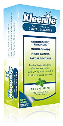 Regent Labs Kleenite, Multipurpose Dental Cleanser, 9 Ounces (Pack of 4)