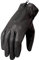 Hot Leathers Lederhandschuhe mit Fleece-Futter (Schwarz, Größe XS)