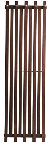 anapont Heizkörper Heizkörper Garderobe 1800h x 520b ohne Spiegel, Zwei Hagenreihen Weiss