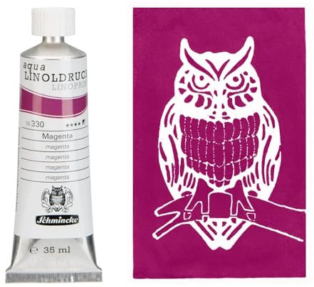 aqua-Linoldruck Farbe, 35ml, Magenta [Spielzeug]