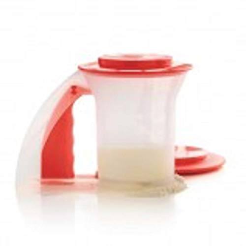 Tupperware Sift'n Style Farina Zucchero Cacao Setaccio Rosso