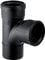 Geberit 390.454.14.1 Silent-PP Abzweig mit Muffen, DN 90-90-87,5 Grad