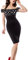 Vintage-Pencilkleid Farbe: Schwarz/Weiß Gr. L