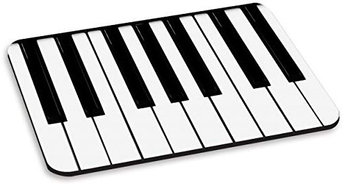 Clavier Piano Clés Tapis de Souris PC Ordinateur