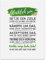 TypeStoff Kunstdruck, Poster mit Spruch – GLÜCKLICH SEIN – Typografie-Bild auf hochwertigem Karton - Plakat, Druck, Print, Wandbild - KD-00105-L
