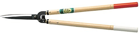 OKATSUNE 205 Heckenschere | Jap. IZUMO-YASUGI-Stahl, extrem scharf & langlebig | 175-mm-Klinge, 500-mm-Griffe aus Weißeiche | Ultraleicht & vibrationsarm | Präzise Form- & Rückschnitte, Nr. 1 in Japan