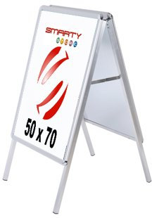 jansendisplay ZP50X70G32ME Kundenstopper 50x70 cm