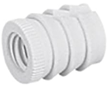 Hettich MB-Kunststoffmuffe M6,L13mm Nr.100, 79540 Kunststoff, weiß