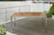 Casa Mina Schutzhülle Gartenmöbel | Abdeckhaube Tischplatte | wasserdichte Abdeckhaube| Winterfeste Abdeckplane | Abdeckplane Gartenmöbel 150x90cm (Klarsicht 142159)