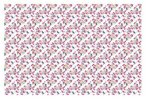 Vliestapete Tanz der Flamingos/Flamingo Design Premium, HxB: 320cm x 480cm