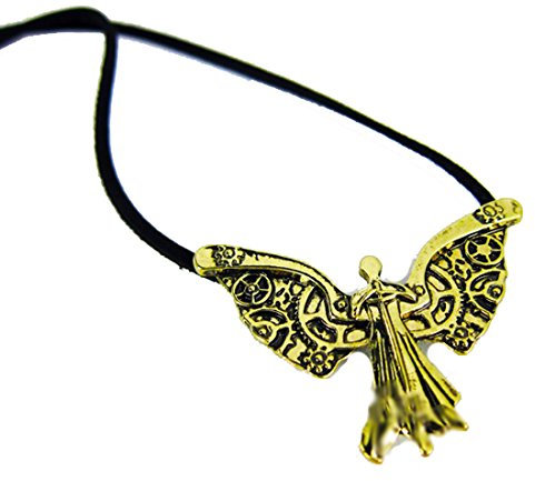 Dp Design® Kette mit Engel-Anhänger, inspiriert von Chroniken der Unterwelt, Shadowhunters