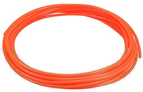 sourcing map Tubes Pneumatiques à Air 4mm OD x 2.5mm ID 6m(236 Pouce) PU Polyurethane Air Compresseur Tuyau Tube