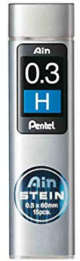 Pentel Ain Stein Mines de rechange 0,3 mm H